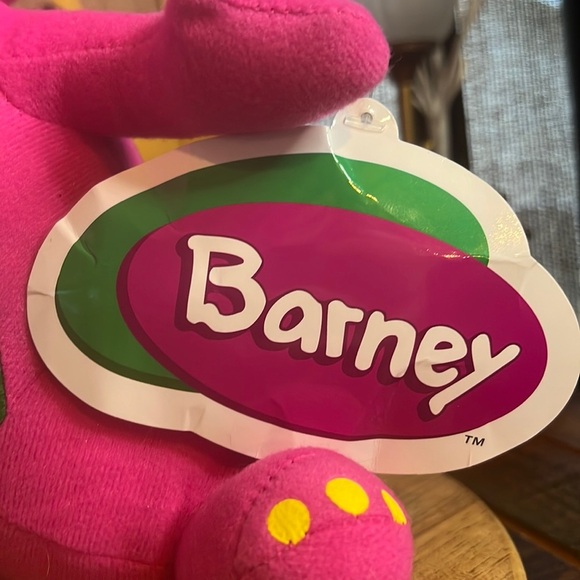 NEW Barney The Dinosaur Toy Factory Plush Purple Stuffed Animal 2021’ ages 3+ - Picture 14 of 17